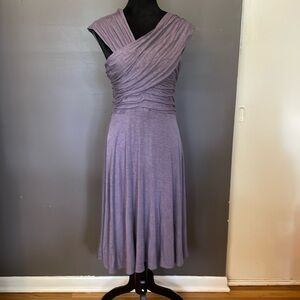 Purple/Violet soft cotton dress